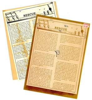 RESCUE, TWO-FISTED TALES #18, Text Story, 2 Pc Collection (Nov-Dec 1950) | Russ Cochran