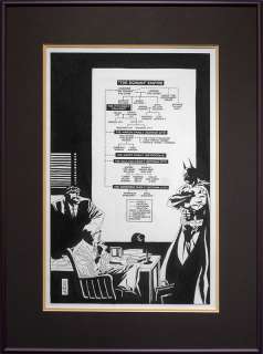 Tim Sale - the long halloween splash page batman