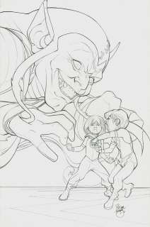 Pascual Ferry - dark reign: fantastic four #4 cover (2009)