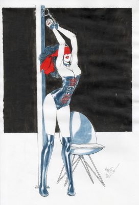 Vince | NYMPHES – Dessin original 110 | Galerie Barbier