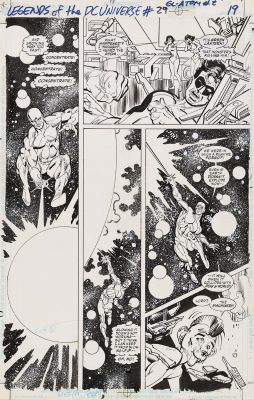 Klaus Janson | Legends of the DC Universe #29: Traitor’s Revenge II: Small World - Page 19, DC Comics Penciler: Gil Kane - Inker: Klaus Janson, 2000 | Philippe Labaune Gallery