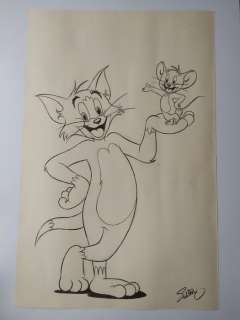 Sergio Garrido | Tom & Jerry - Original Artwork by Sergio Garrido - Exemplaire unique | Catawiki