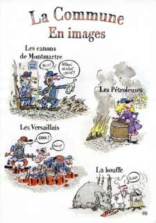 Gab | Gab - Planche originale couleur - La Commune en images - (2021) | Catawiki