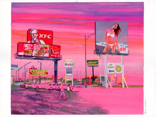 Elene Usdin | Detroit Roma – Planche originale 103 | Galerie Barbier