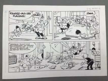 Studio Greg | Studio Greg - Demi-planche originale - Achille Talon | Catawiki