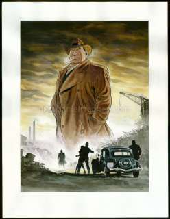 Sylvain Vallée - Illustration originale inédite "Rattrapé par son passé" - Il Était une fois en France