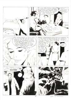 Corrado Roi | Corrado Roi Dylan Dog - 2x Tavole Originali "Mefistofele" - (1990) | Catawiki