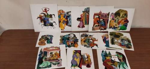 Roberto Sgrilli | Roberto Sgrilli Sgrilli - 13x illustrazioni originali | Catawiki