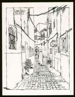 Nicolas Otero - Planche originale n°1 - Confessions d‘un enragé