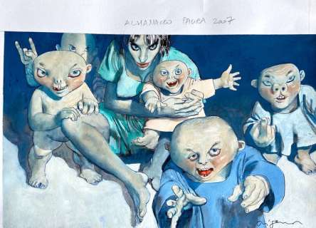 Aldo Di Gennaro | Aldo Di Gennaro Illustrazione originale | Catawiki