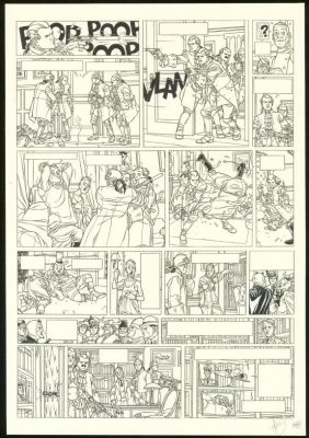 Jean-Christophe Thibert | Planche originale n°39 - Il faut sauver Hitler - Kaplan & Masson | Daniel Maghen