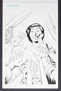 Jeff Johnson - Original Art from The Way of the Rat #7 (2002) Page 1 Pencils by Jeff Johnson, Inks by Tom Ryder