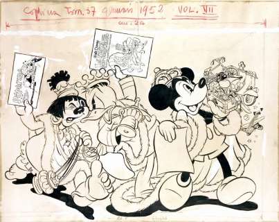 MICHELE RUBINO - Original cover art Topolino #37 | Little Nemo