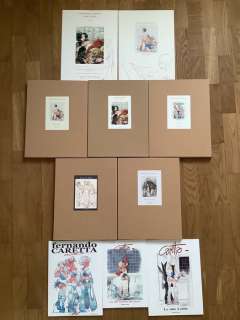 Fernando Caretta | Fernando Caretta - Portfoli- Stelle e stelline/Bad Girls/Teens/Sogni Proibiti/Innocenza e malizia + tre vol - Page volante - EO - (2010/2020) | Catawiki