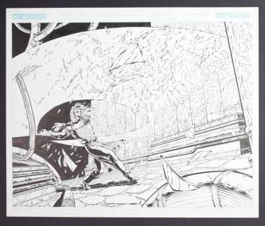 Andrea Di Vito - Original Art from Scion #17 (2001) Pages 18-19 Pencils by Andrea Di Vito, Inks by Rob Hunter