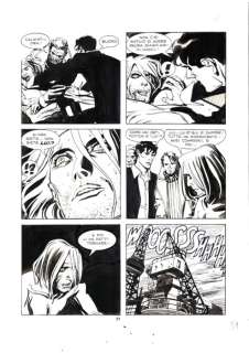 Nicola Mari - | Nicola Mari - 2x Tavola Originale - Dylan Dog Speciale n. 13 "Goliath" - (1999) | Catawiki