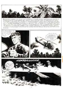 Bruno Marraffa - | Bruno Marraffa - 3x Tavola Originale - Mister No n. 105 "La casa di satana" seconda parte - (1984) | Catawiki