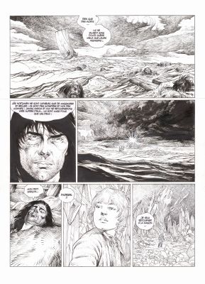 Christophe Bec | Thorgal, 2025 - La déesse d’ambre | Huberty Breyne Gallery