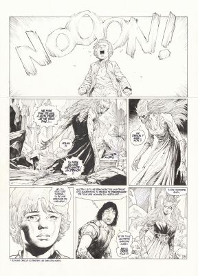 Christophe Bec | Thorgal, 2025 - La déesse d’ambre | Huberty Breyne Gallery