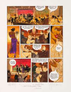 Éric Warnauts Et Guy Raives - L‘Orfèvre - K.O. sur ordonnance  Encre de Chine