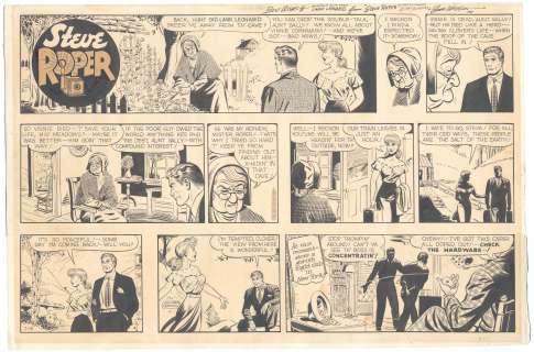 Saunders & Woggon - Steve Roper 7/16/1950 | Russ Cochran