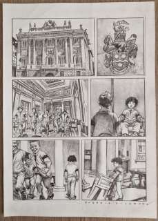 Eugenio Sicomoro | Eugenio Sicomoro - Dylan Dog - Colorfest n. 13 - Tavola originale "Prigioniero" - (2014) | Catawiki