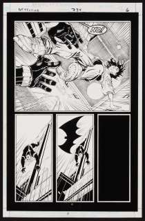 Original Art from Detective Comics #734 (1999) Page 6 Pencils by Damion Scott, Inks by John Floyd | mycomicshop.com