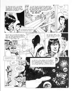 Ribera, Julio - Le vagabond des limbes Planche originale à l‘encre de chine