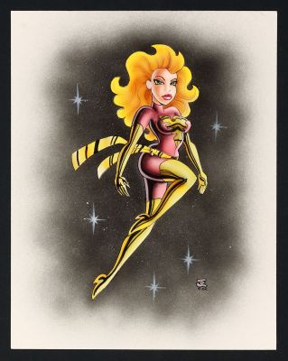 Jeffery Egli | Dark Phoenix Pinup by Jeffery Egli | mycomicshop.com