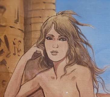 Charles, J.F. | Charles, J.F. - Aquarelle originale - Les Carnets du Pinceau d’or - (2021) | Catawiki