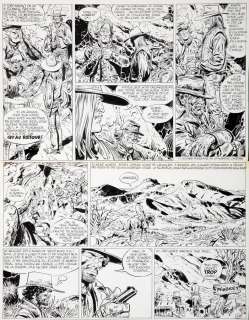 Giraud | Blueberry, planche n°21 Ã  l’encre de Chine d… | Millon