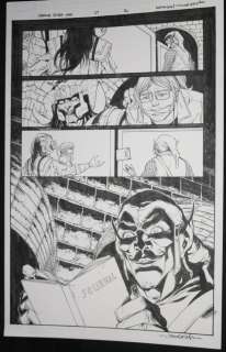 Giuseppe Camuncoli, John Dell - Superior Spider-Man #21 P.20 - Green Goblin - 2014 Signed