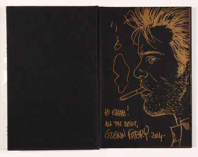 Jesse Custer and Cassidy Sketches by Glenn Fabry in Preacher Dead or Alive - Covers by Glenn Fabry HC (2000 DC/Vertigo) | mycomicshop.com