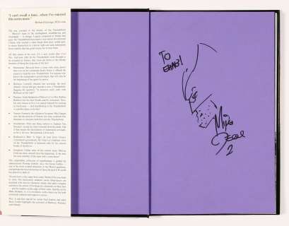 Wolverine Sketch by Mike Deodato in Thunderbolts HC (2007-2008 Marvel) By Warren Ellis Premiere Edition #1-1ST | mycomicshop.com