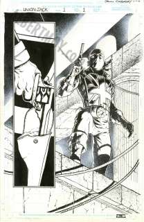 John Cassaday - union jack issue 1 page 1