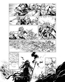 Taranzano, Pierre | Taranzano, Pierre - Planche originale - L’Iliade T3 - La Chute de Troie - (2018) | Catawiki