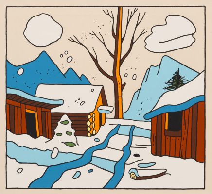 Fabio Viscogliosi | 2025 - Snow village | Huberty Breyne Gallery