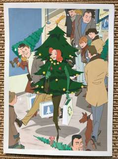 Torres, Daniel | Torres, Daniel - Original colour drawing - Vogue - Navidad - (2000) | Catawiki