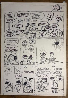 ORIGINAL EL GRAN VÁZQUEZ - Tita & Nic - Publicado en Mortadelo Extra Verano | todocoleccion (Buy It Now)