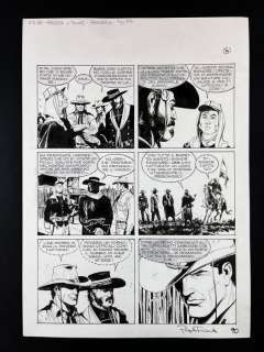 Pasquale Frisenda - Tex Speciale n. 23 - Pasquale Frisenda - tavola originale "Patagonia" - Page volante - Exemplaire unique - (2009)