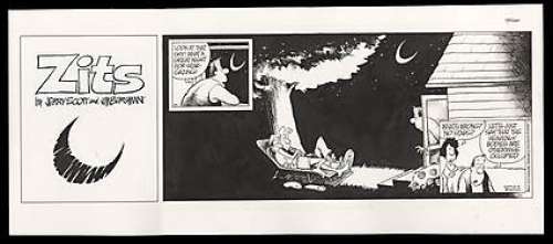 SCOTT AND BORGMAN‘S ZITS #20010909 Strip Art