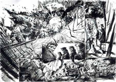 Keith BURNS - Johnny Red Issue 6 Page 20 et 21