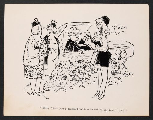 Jack Chism | Not Done In Yet Gag Strip by Jack Chism | mycomicshop.com (Buy It Now)