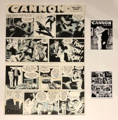 Wallace Wood | Cannon, #C-120 Sunday (Wood and Richter, 1973) | Galerie 9ème Art