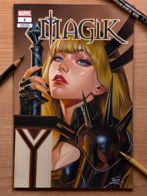 Borja Burgueño Moreno - Magik - Original Sketch Cover Art