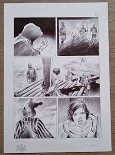 Alessio Fortunato | Alessio Fortunato - Dampyr n. 189 - 2x tavole originali "La casa degli specchi" - (2015) | Catawiki