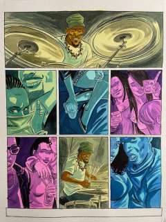 Warnauts & Raives | Warnauts & Raives - Planche originale couleur - Jazz | Catawiki