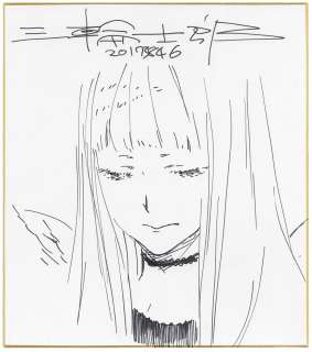 Shirow Miwa Hand-Drawn Shikishi | Mandarake (Big Web)