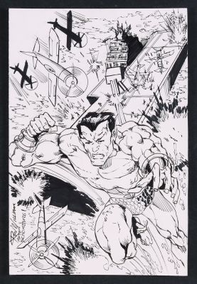 Ron Williams | Namor the Sub-Mariner Sketch by Ron Williams | mycomicshop.com (Buy It Now)