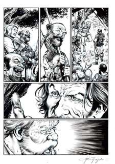 Gianluigi Gregorini - | Gianluigi Gregorini - Tavola Originale - Dragonero n. 73 "l’Invasione delle tenebre" - (2019) | Catawiki